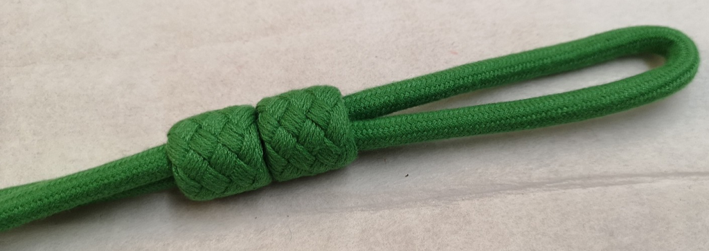 Light Green Double Knot Ceremonial & Parade Lanyard