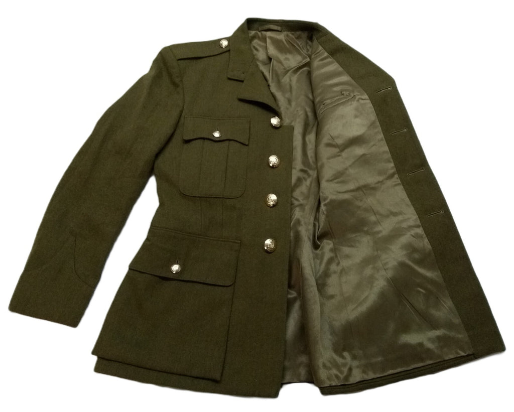 British Army Vintage No2 Jacket Ofc Pattern AGC Buttons 70s/80s