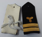 Naval Senior Officers No1 Uniform Shoulder Boards Epaulette Black & Gold Detail