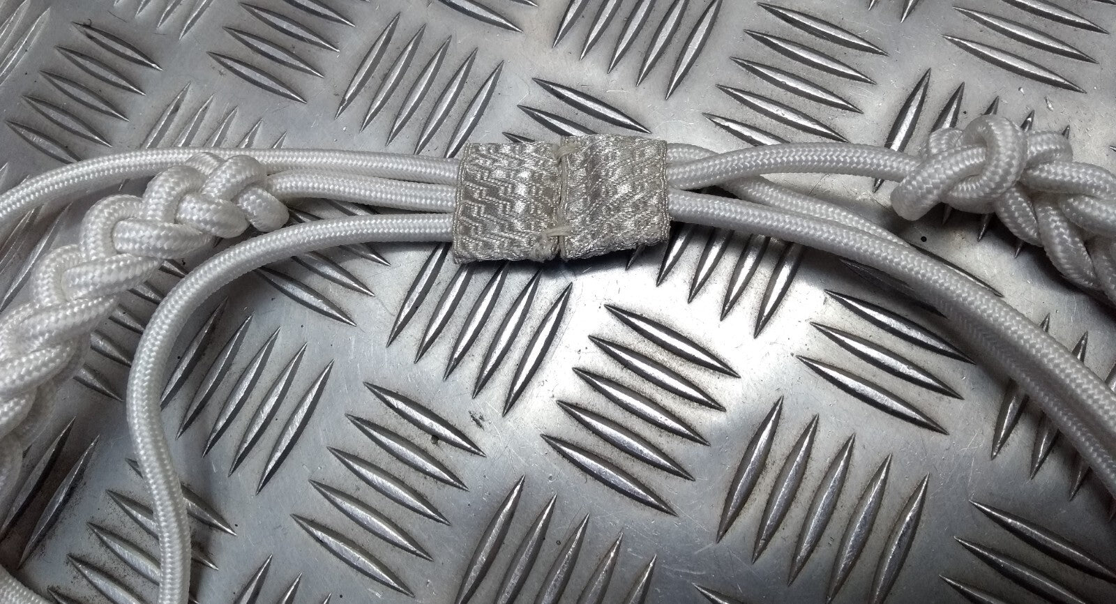 Aiguillette Officers Dress Cord For Ceremonial & Parade Duties Chrome Tip Ends