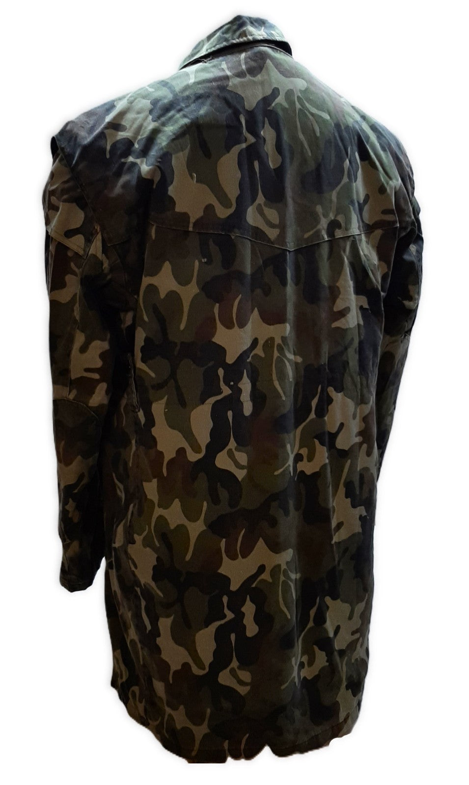 Army Camo Parka Leaf Pattern Camouflage Distressed Faulty Condition Assorted