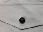 British Army No2 Shirt FAD Fawn Short Sleeve withButtons & Titles Size 38cm