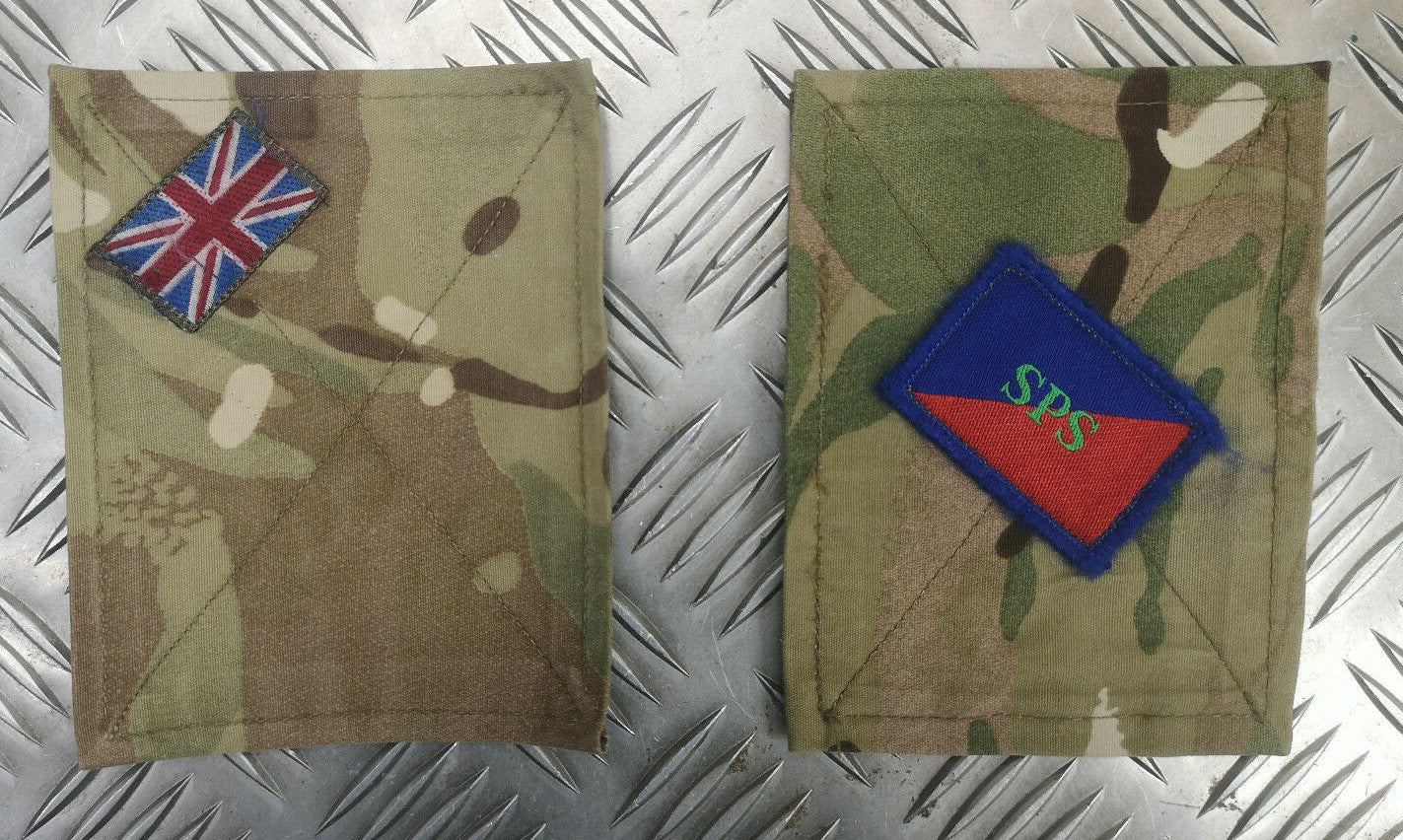 MTP Blanking Patches with SPS, Staff & Personnel Patch Genuine British