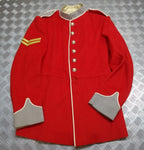 British Army Red Tunic Royal Gibraltar Ceremonial Style Jacket