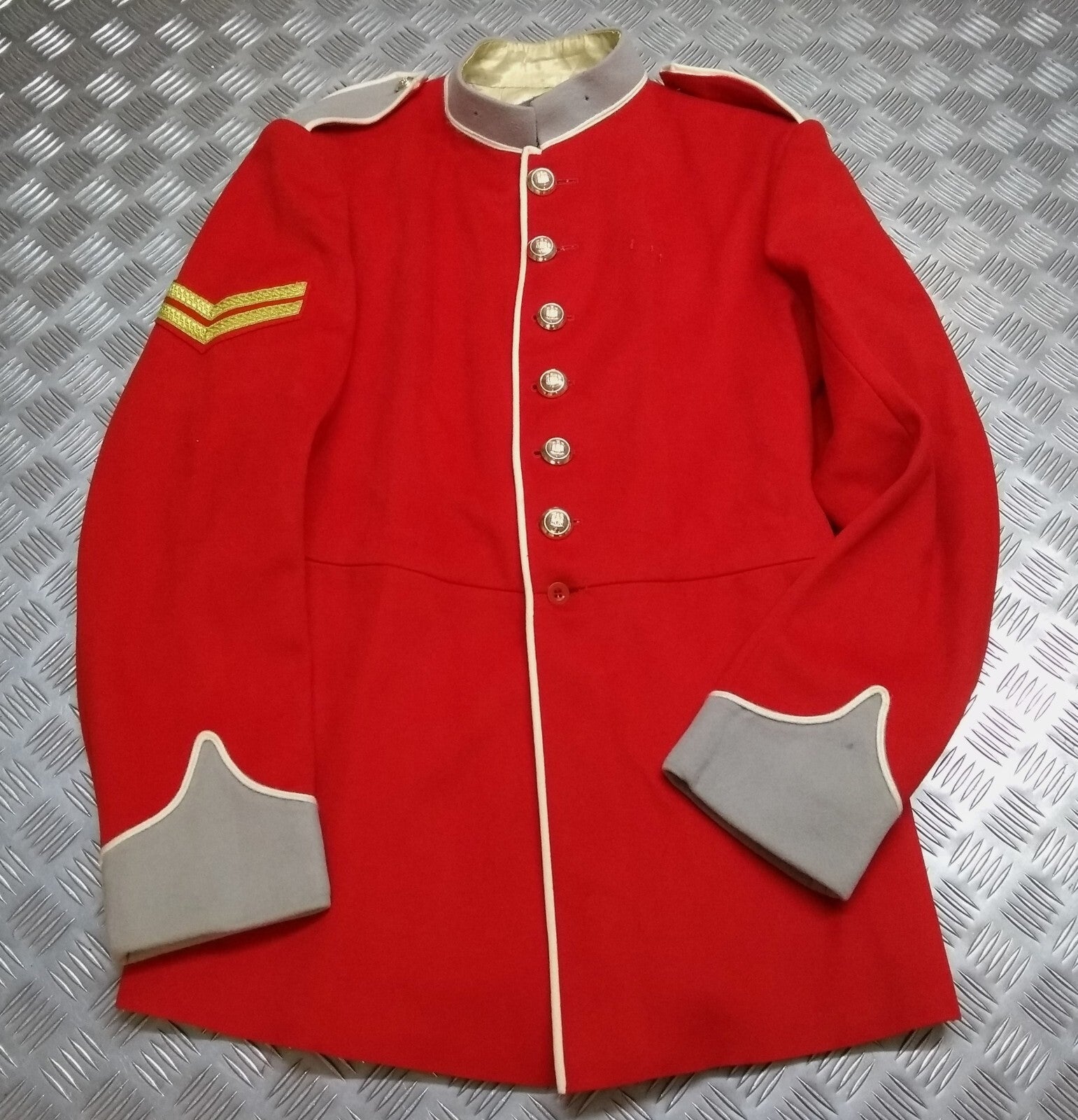British Army Red Tunic Royal Gibraltar Ceremonial Style Jacket