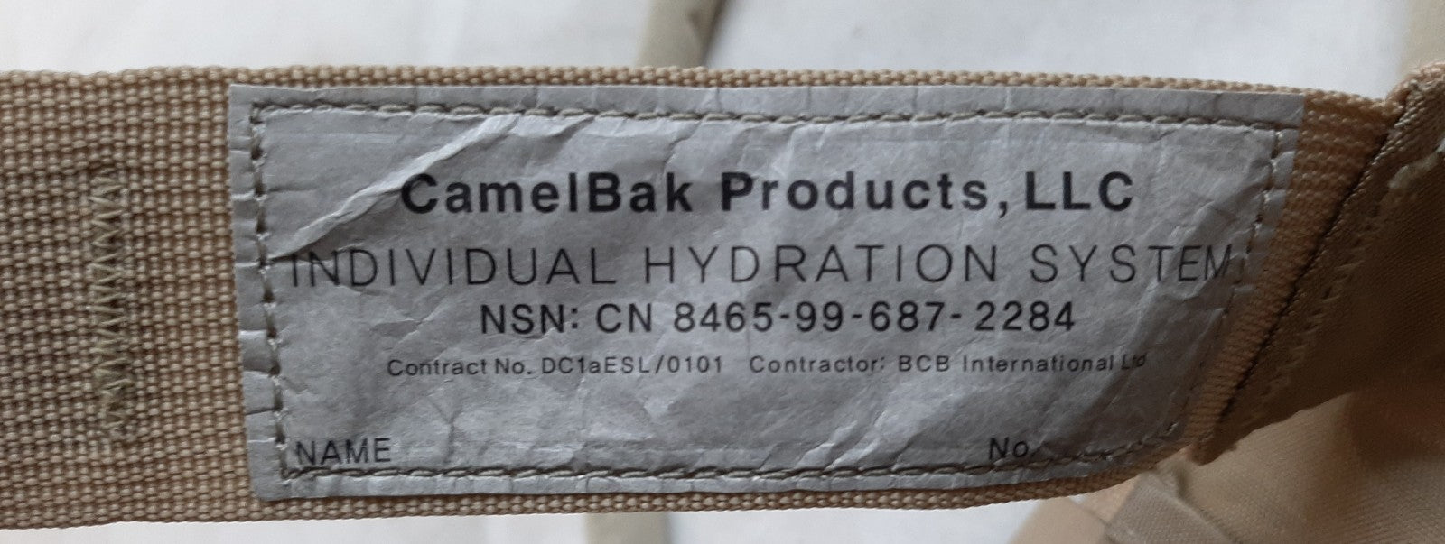Desert Storm Camelbak Hydration System UK Forces Desert DDP Camo 100z / 3L