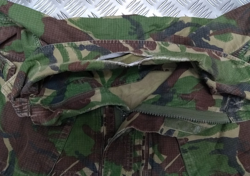 Vintage Camo Jacket Genuine British Army Combat Soldier 95 Ripstop Faulty