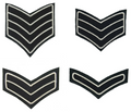 The Rifles Infantry Chevrons Stripes