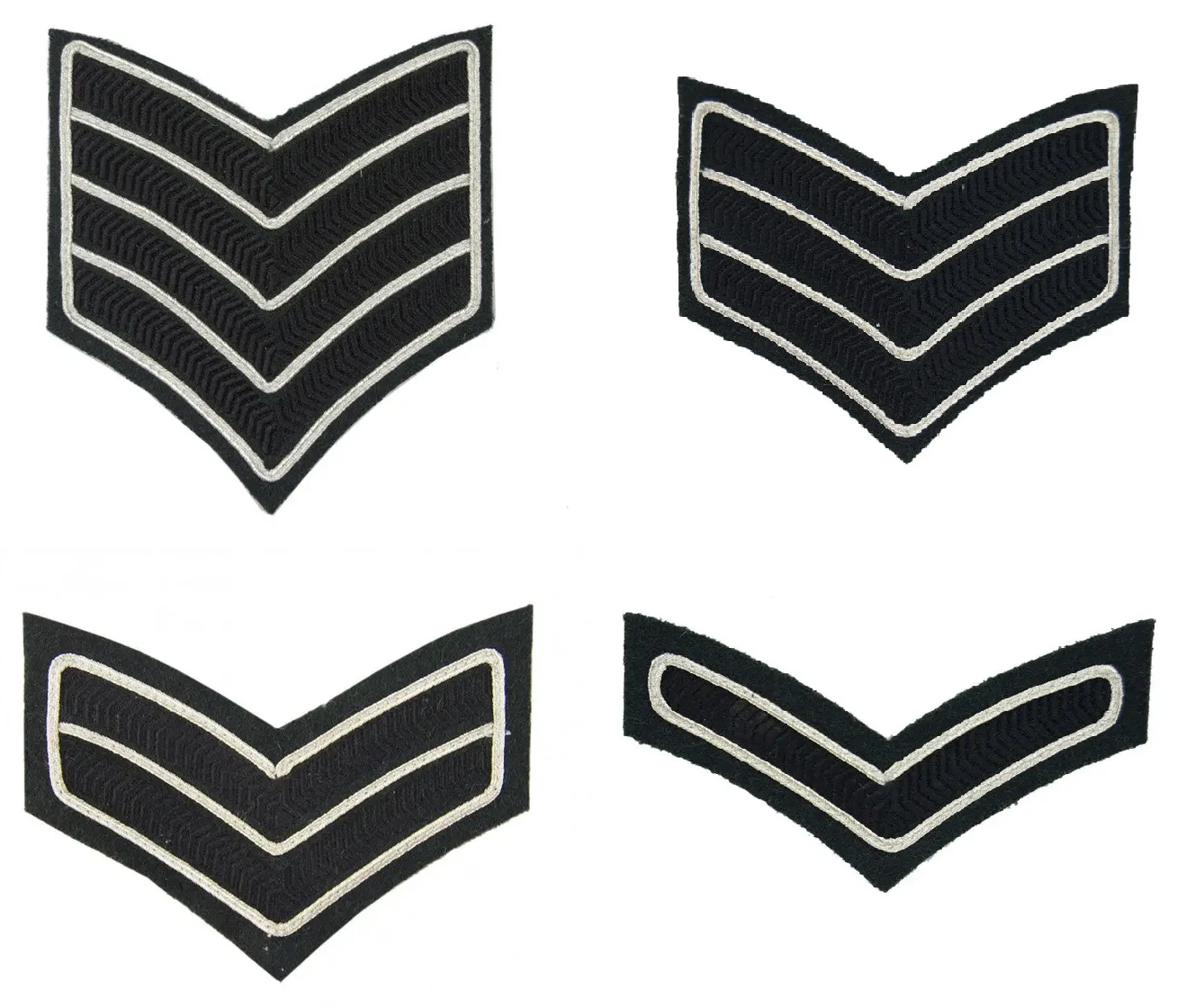 The Rifles Infantry Chevrons Stripes