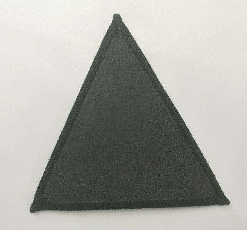 Genuine British Army 19th Light Brigade Black on Green Panther TRF Badges 1 pair
