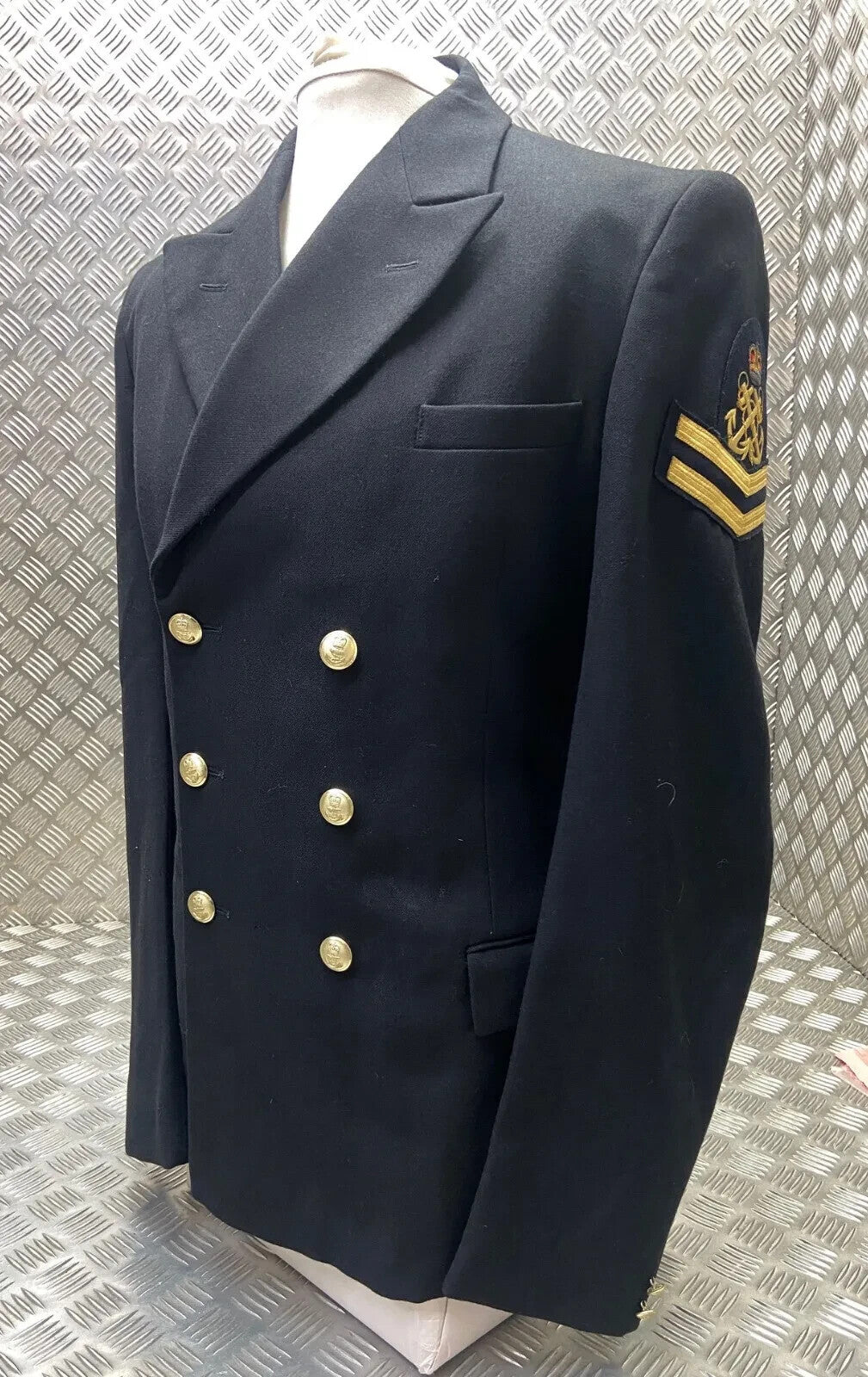 Royal Navy No1B RN Jacket PO Mans Royal British Naval Style Petty Navy 112cm Long