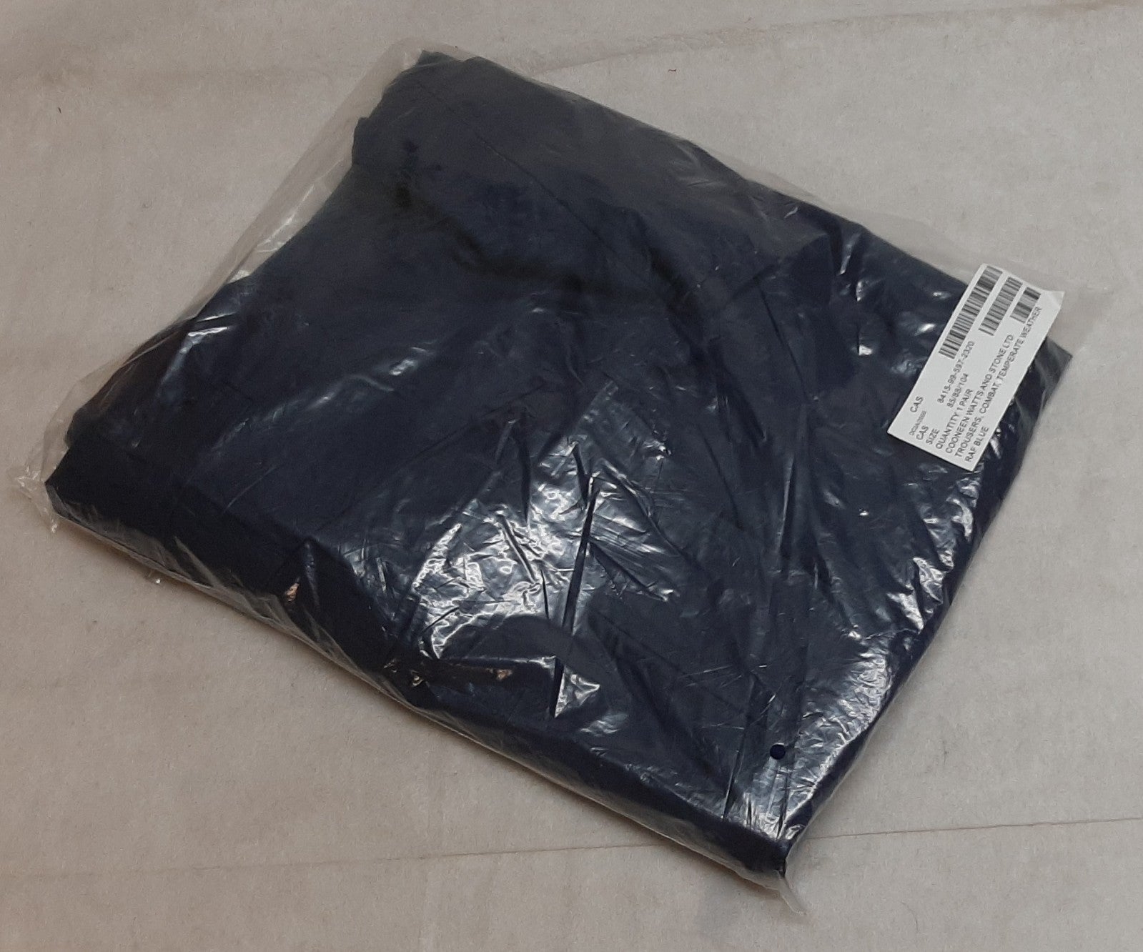 RAF Combat Trousers Temperate Warm Weather Combats Air Force Blue 88cm Long