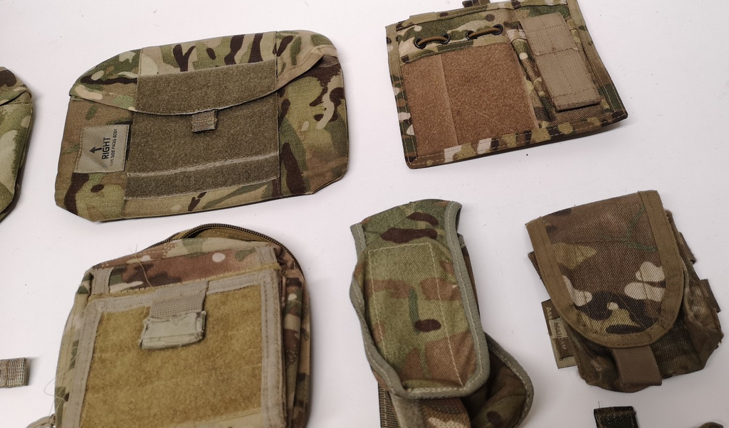 MTP Camo Various Utility Ammo Accesories Pouches & Ancillaries Joblot