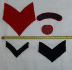 Assorted British Insignia UK and Army Patches / Chevrons Mixed Lot of 5