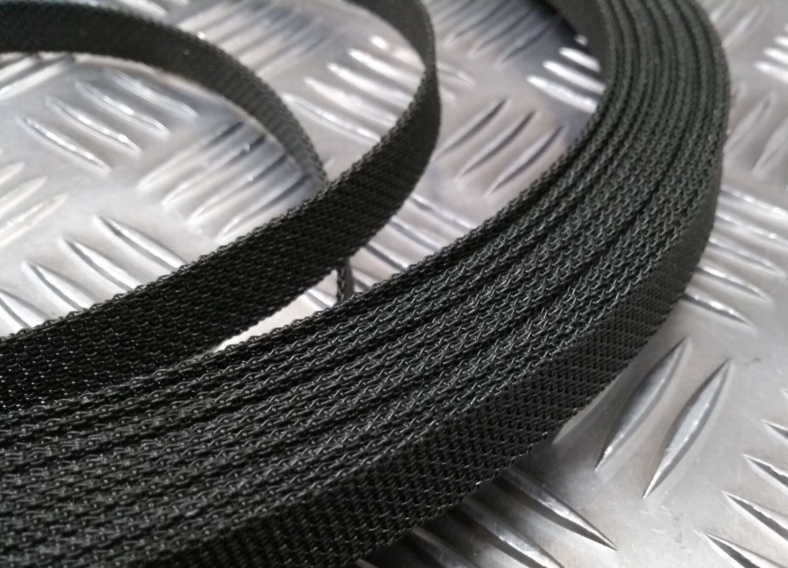 Genuine British Ceremonial Green Courlene 13mm Belt Stay Web Material