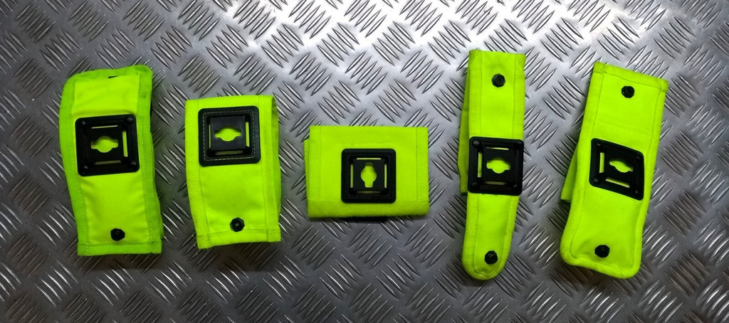 Aegis Pouch Set 5 PC Hi Viz Molle Vest Accessory Pouches Twist Click Interlock