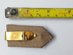 Oman Gorgets Collar Tabs With Silver Detail Chrome Officers Insignia Buttons
