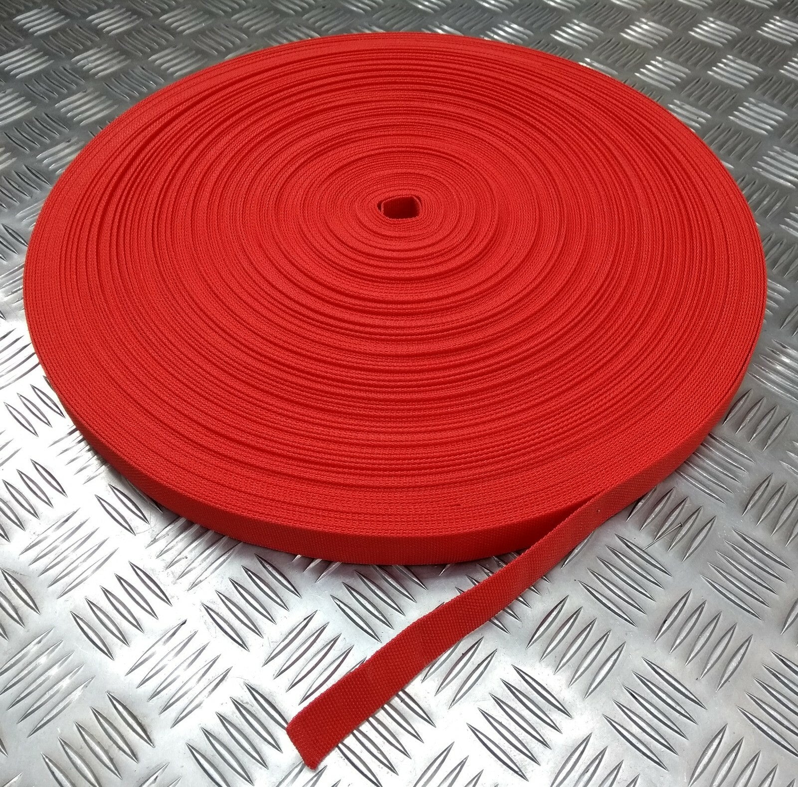 Mil-Spec Ceremonial Red Parade Courlene 32mm Sling Web Nylon Material