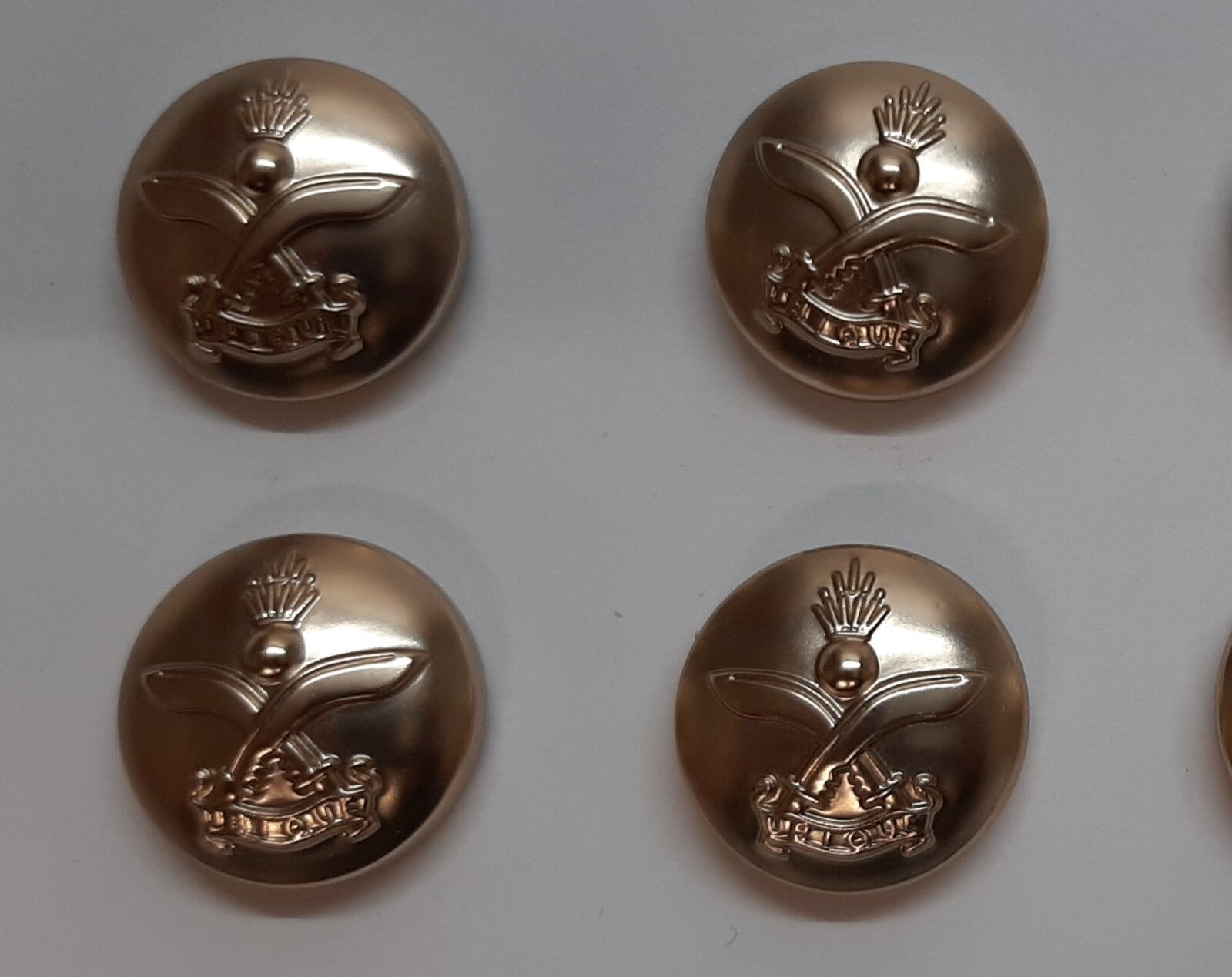 Queens Gurkhas Buttons Engineers British Army Insignia Dress For No1 or No2