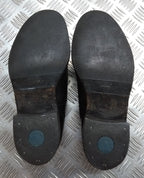 Naval Oxford Shoe British Navy Officers Dress Uniform Without Toe Cap UK 7L
