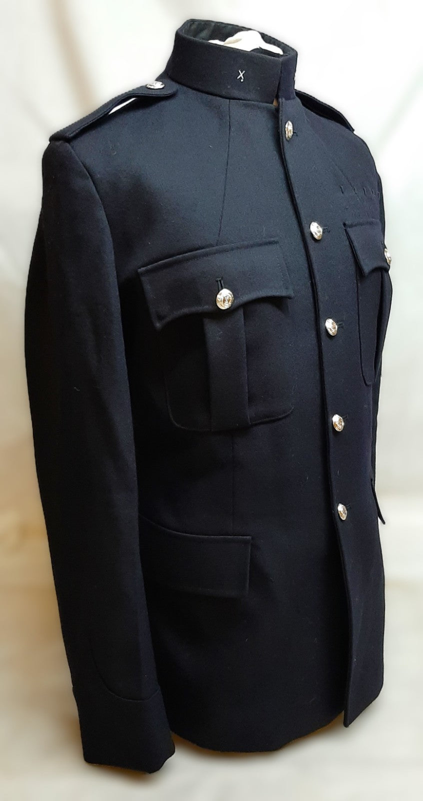 British Army No1 Dress Jacket A/R British Pattern Number 1 Tunic R.E Buttons Shoulder Straps