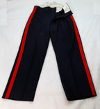 No1 RMAS Trousers British Army Pattern Cadet Officer Dress 1" Red Stripes W34"