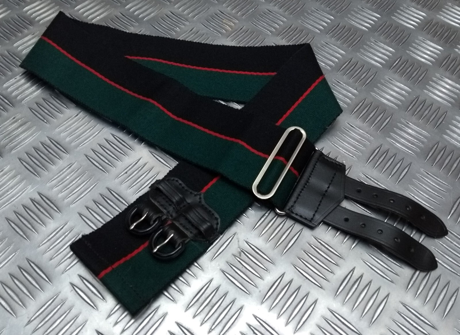 Royal Gurkha Rifles Regiment British Issue Double Strap Stable Belt NEW