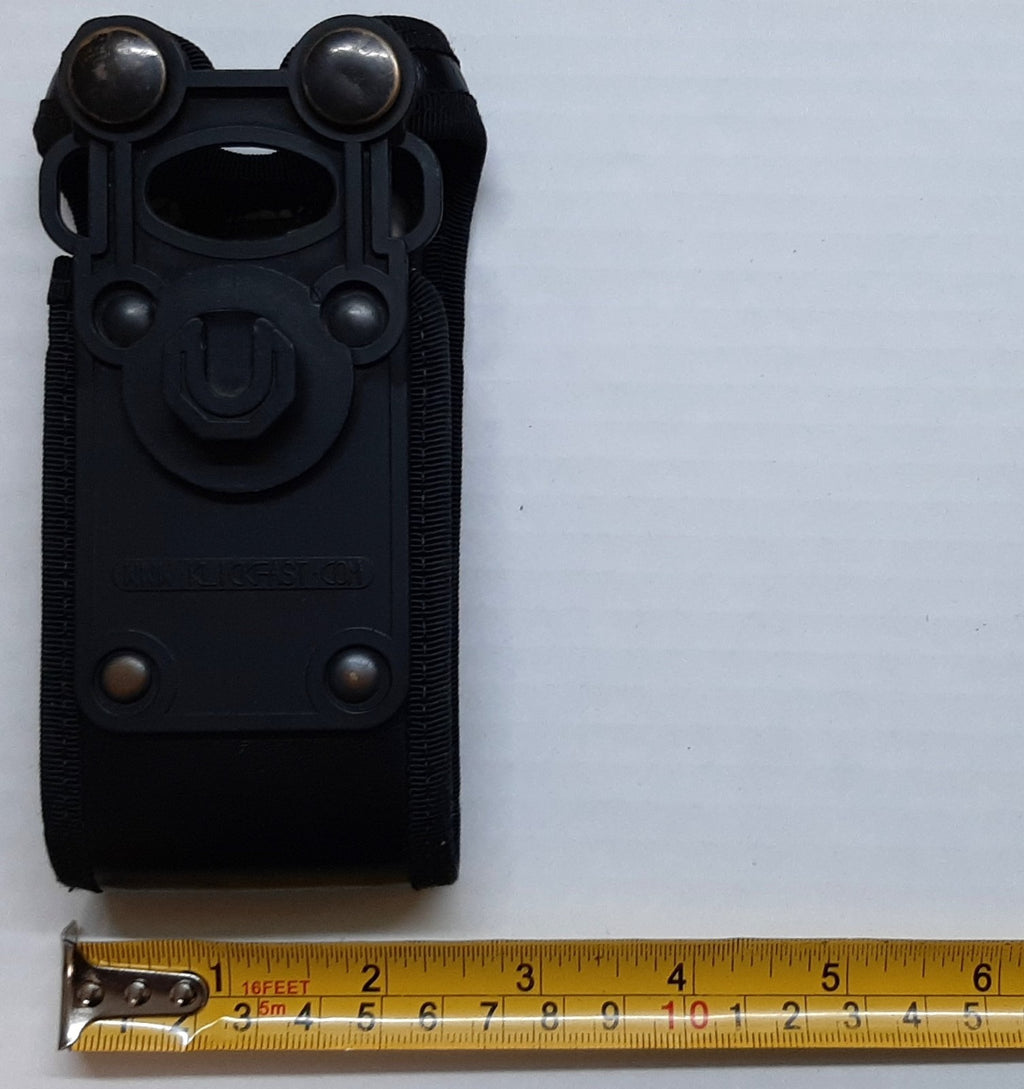 Klickfast Radio Holder Leather Case Communications Device Carrier UK Forces