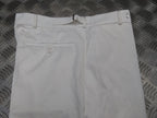 Royal Navy Trousers Class II C2 White Bell Bottomed Flares RN Waist 84cm