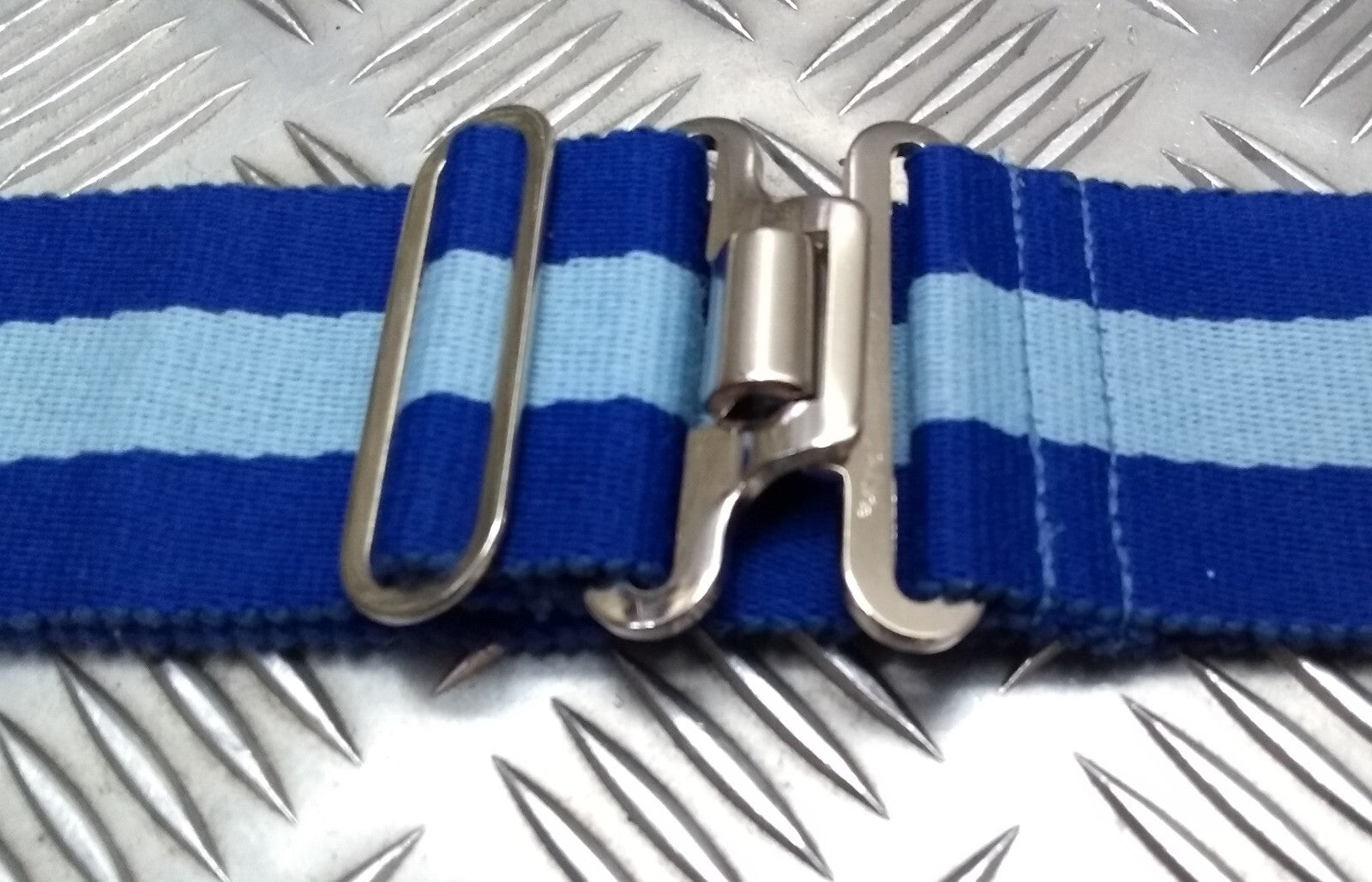 Jamaica Air Wing JDF Two Tone 57mm Stable Belt With Chrome 37 Pattern Buckle 32"