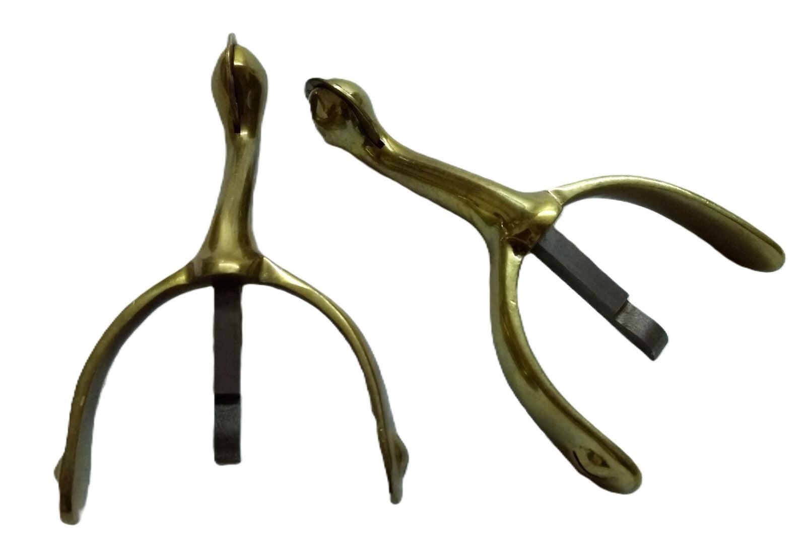 Swan Neck Spurs Short British Army / Officers & Soldiers Parade Boots
