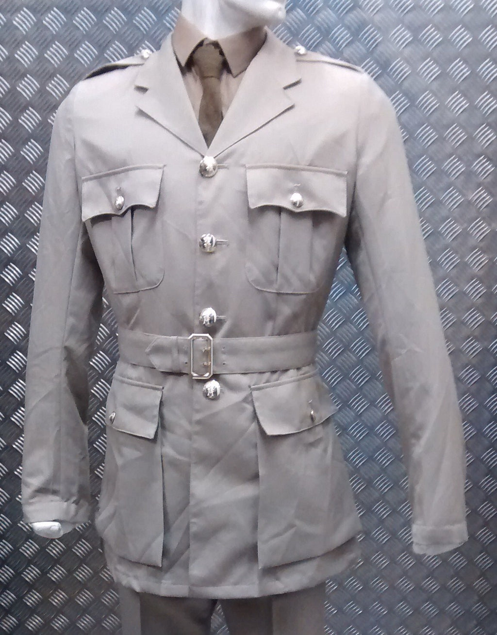 No4 No6 Tropical Safari Stone Suit WO Dress NEW