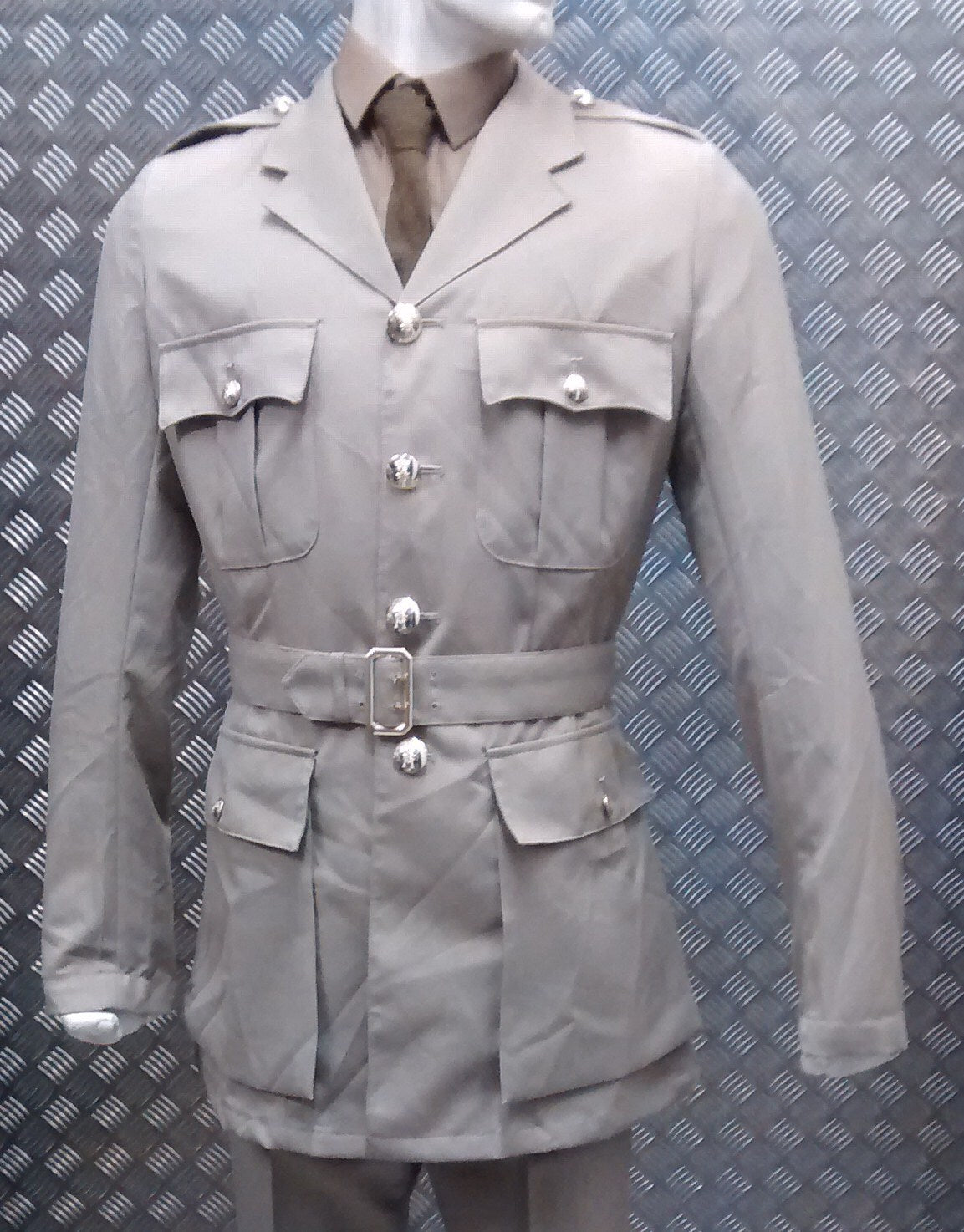 No4 No6 Tropical Safari Stone Suit WO Dress NEW