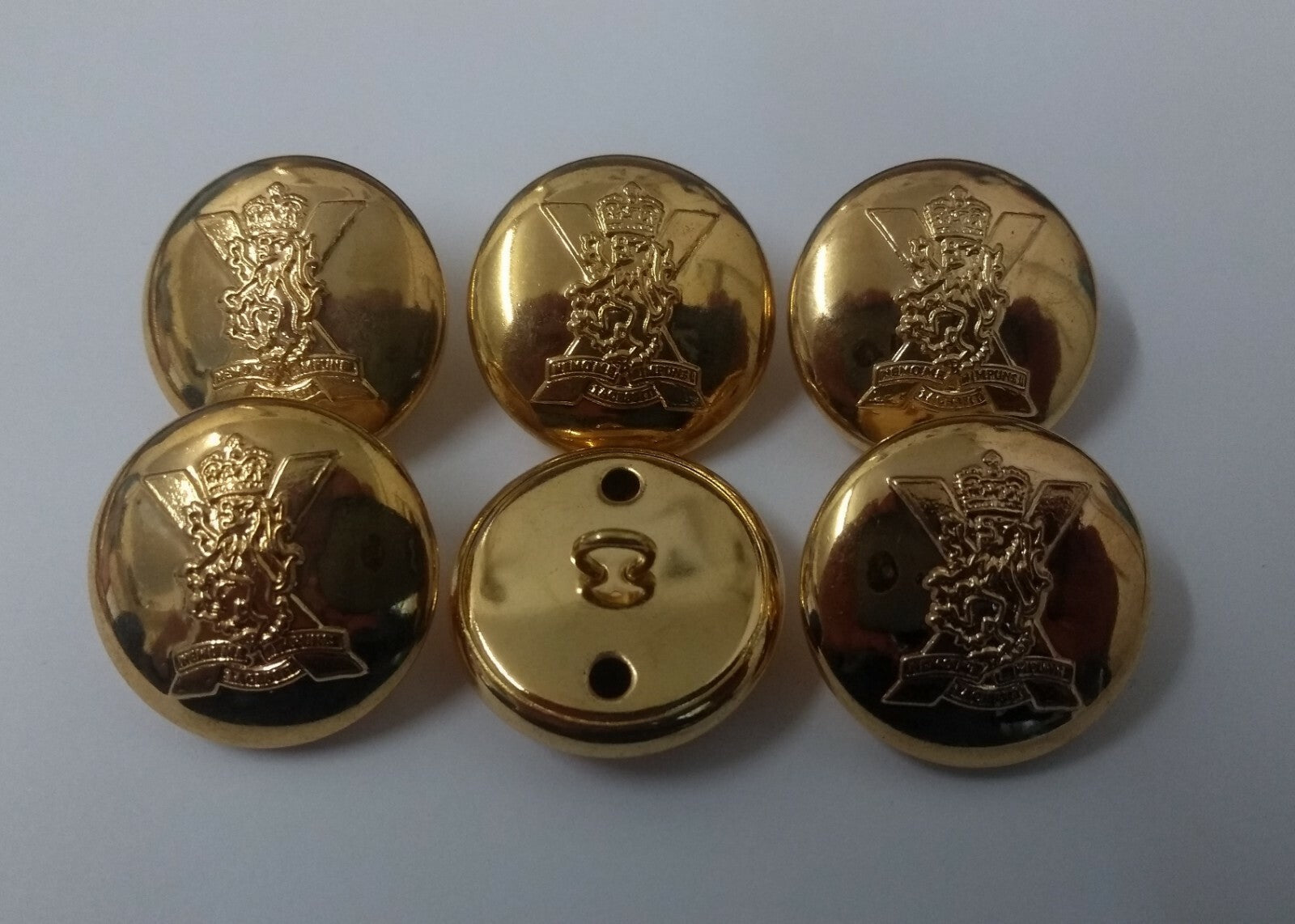 RRS Royal Regiment of Scotland 40L Buttons NEW Genuine British Issue x5