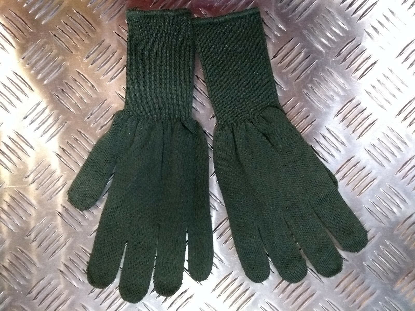 British Army Issue Olive Green Aramid Contact Combat Gloves All Sizes - NEW