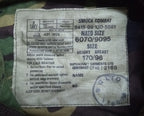 DPM Combat Jacket 1980s Pattern British Army Camo Smock Old Camouflage Design