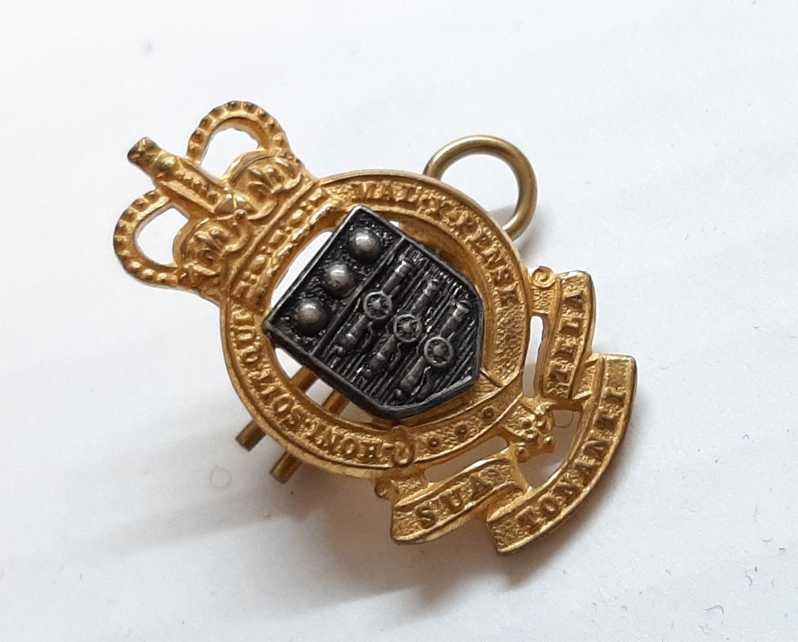 RAOC Insignia Badge British Army Royal Ordnance Corps Queens Crown Pattern