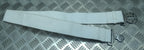 Yorks Belt White Yorkshire Regiment Courlene Belt & Chrome Buckle 44"