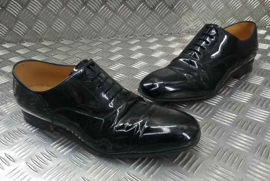 British Patent Leather Tri-Service Dress Shoes - All Sizes