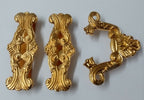 Genuine Guards Ceremonial 3" Decorative Cross Strap End 2 Stays STD180
