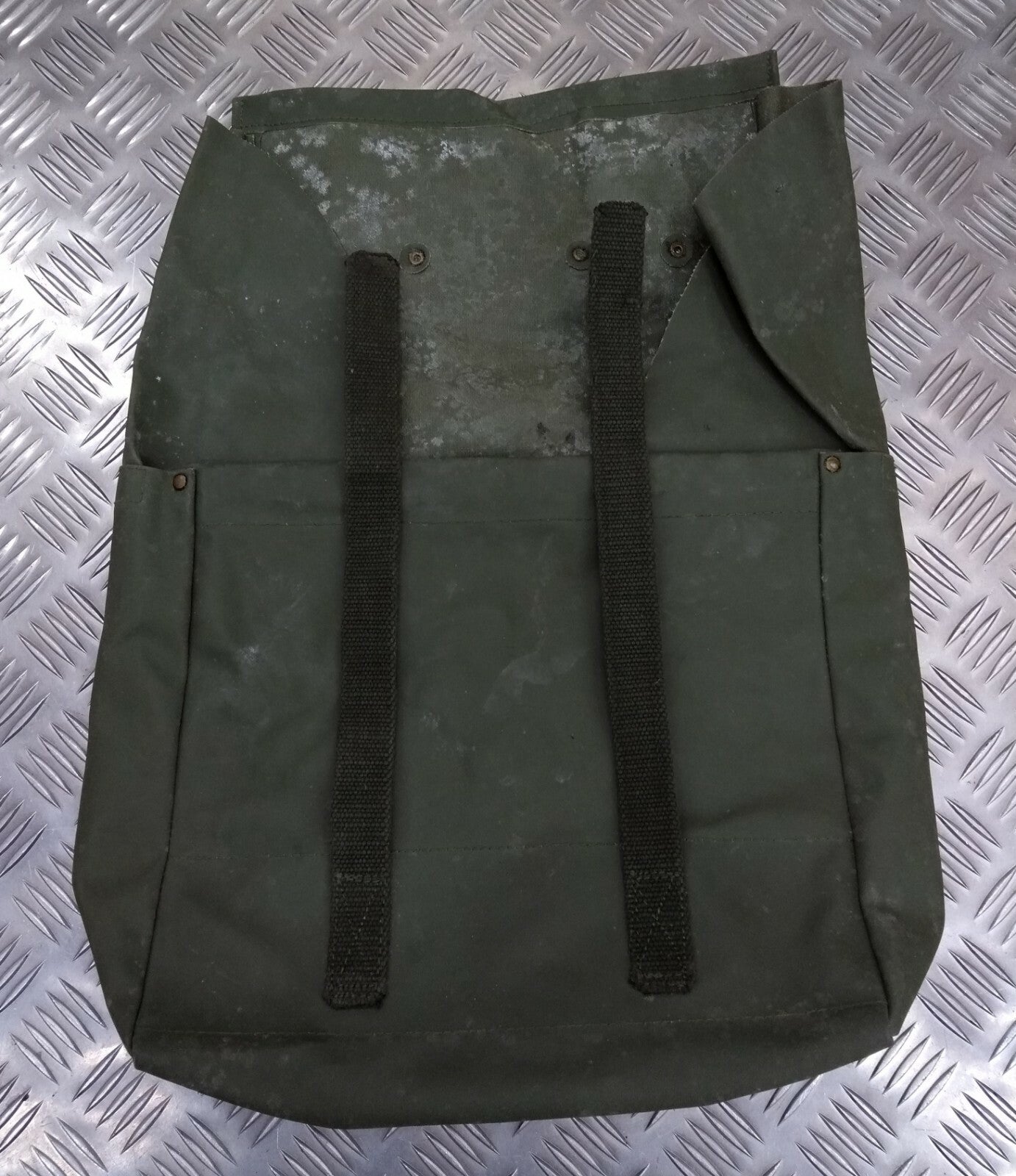 Vintage Pack Vinyl Heavy Duty Back Pack Pannier Side Bag