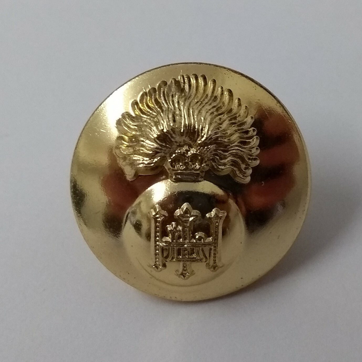 Genuine British Army The Royal Highland Fusiliers Insignia Dress Buttons 30L
