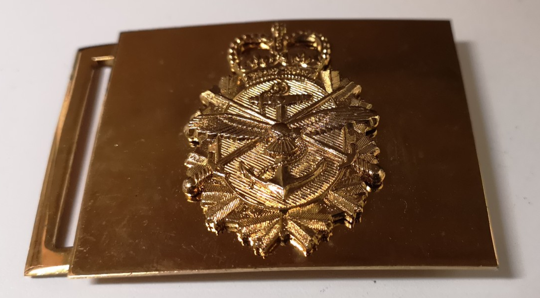 Canadian Armed Forces Belt Buckle Queen's Crown