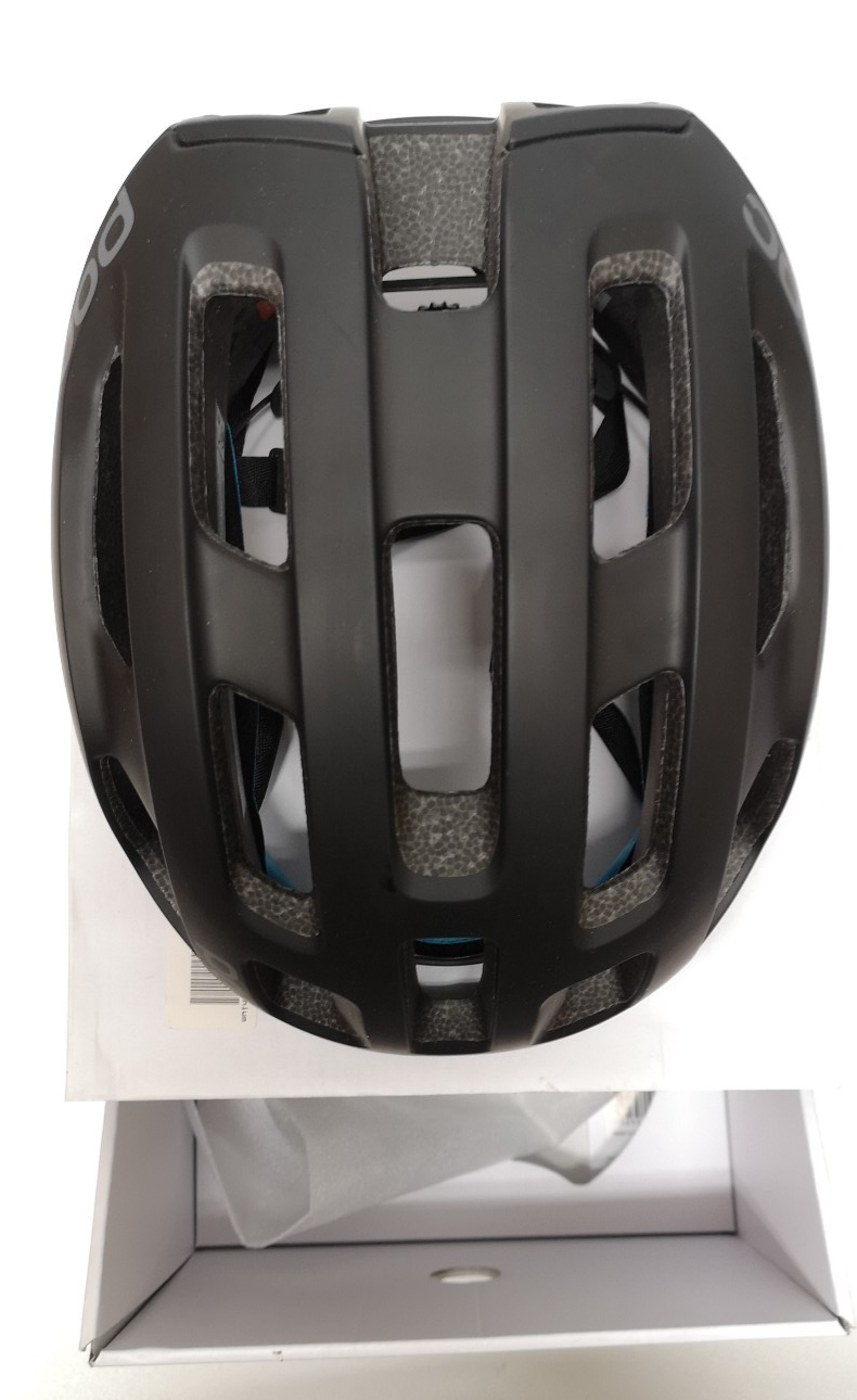 POC Ventral Air Spin Uranium Black Matt 260g 56-61 Bicycle Helmet with Box