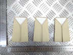 Royal Logistic Corps RLC Cream Rank Slides Various Ranks - NEW