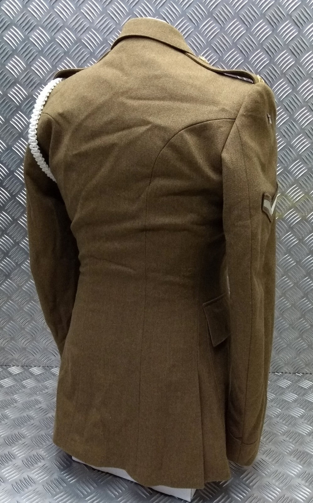 No2 KRH FAD Jacket Fully Buttoned With Insignia & Badges British Army Style