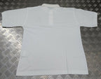 RAF Royal Air Force TI White Polo T Shirt with Physical Training Instructor Logo Henbury