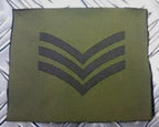 Rank Badges Army Green / Desert OD / DS Subdued Assorted Ranks 1 Pair