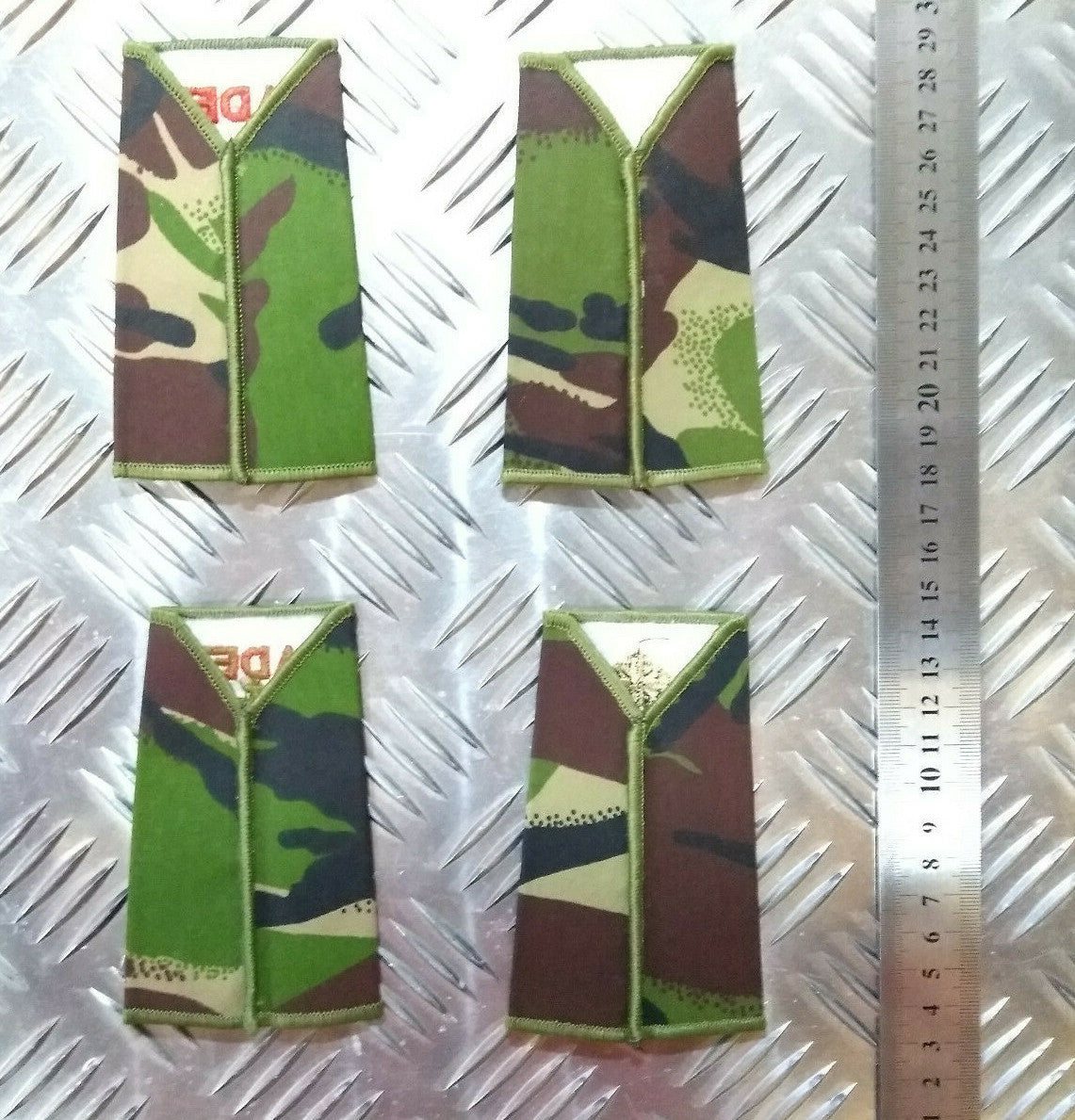 PWRR Rank Slide Woodland DPM Camo Princess of Wales's ACF British Army Assorted