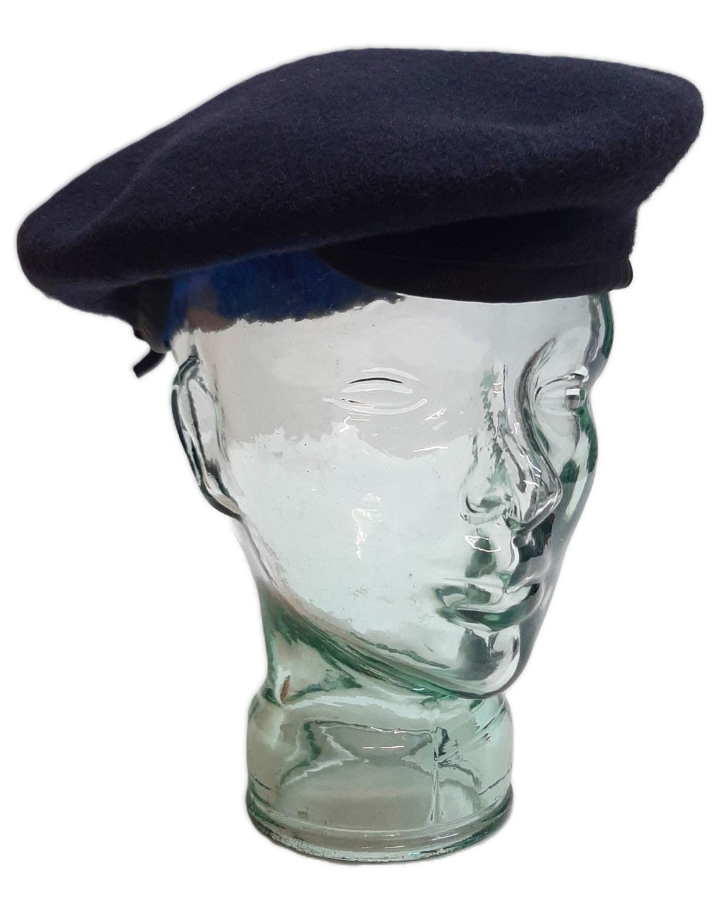 Navy Blue Beret Officers Dress with Petersham Trim Ex-Display 62cm
